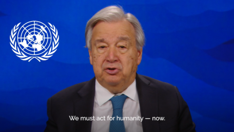 GUTERRES: “SALVAR VIDAS TORNOU-SE MAIS PERIGOSO DO QUE NUNCA”