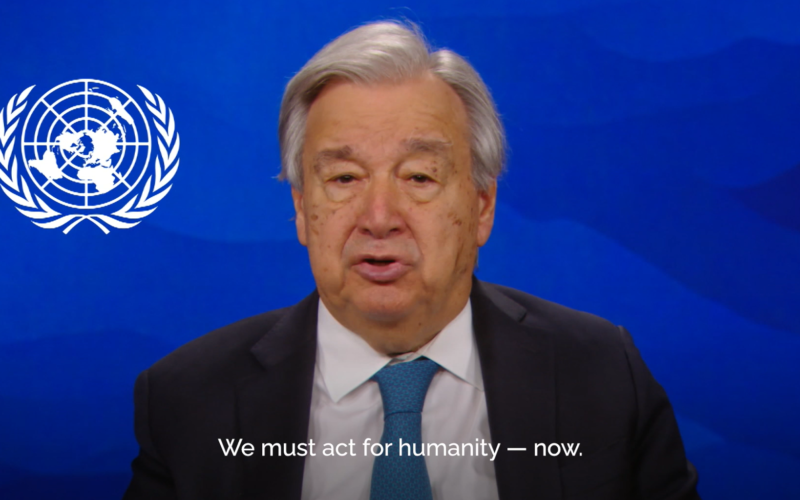 GUTERRES: “SALVAR VIDAS TORNOU-SE MAIS PERIGOSO DO QUE NUNCA”